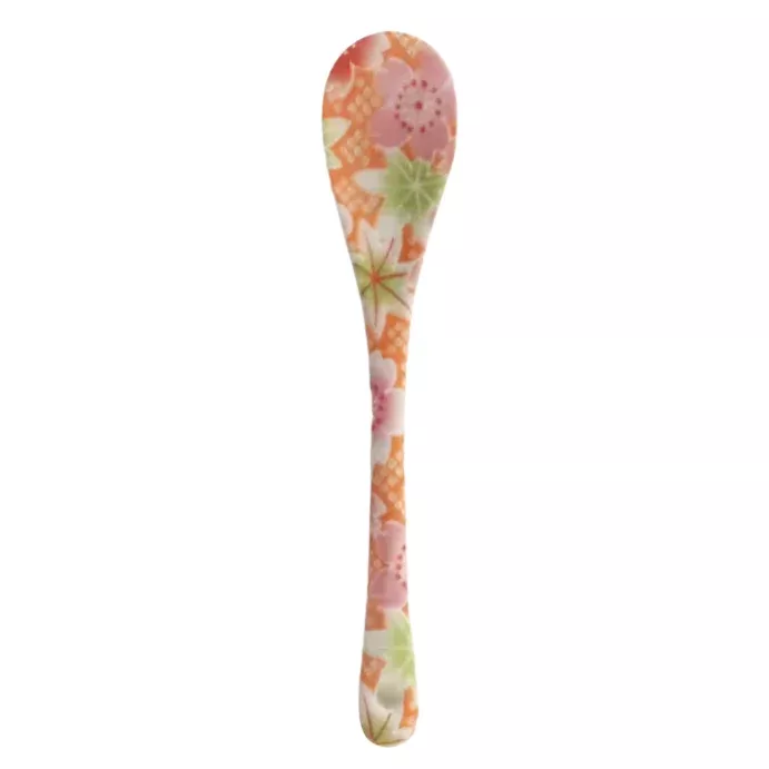 floral-dessert-spoon-coral FLORAL DESSERT SPOON CORAL