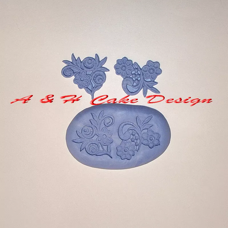 Flower Designs Mold by CK Products(44-1601)