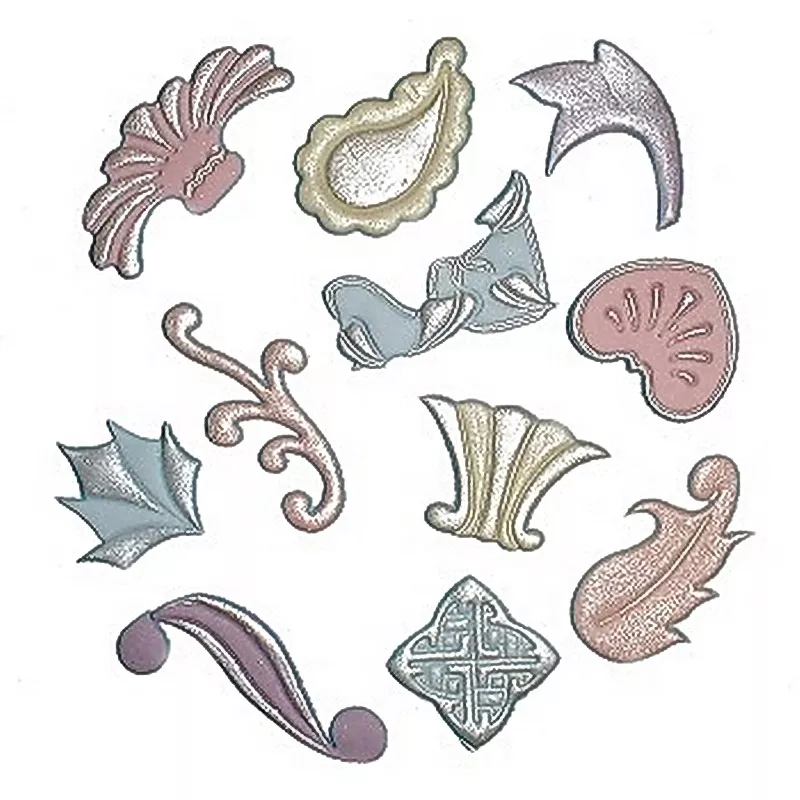 FMM Sugarcraft Decorative Design Tappit Set(CutDds)