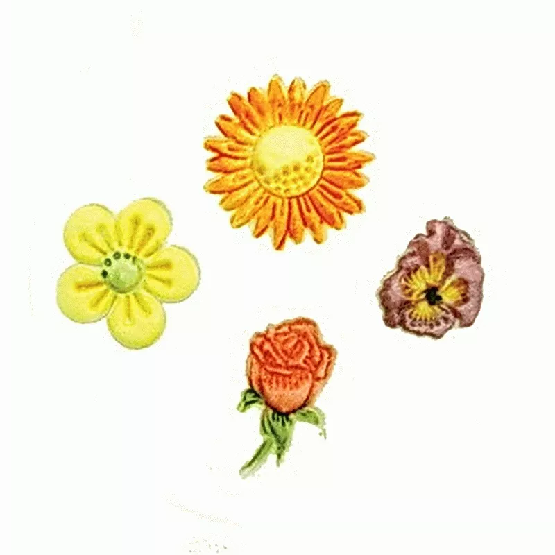 fmm-sugarcraft-embosser-set-flowers-1-embflow1 FMM Sugarcraft Embosser Set, Flowers 1(embflow1)