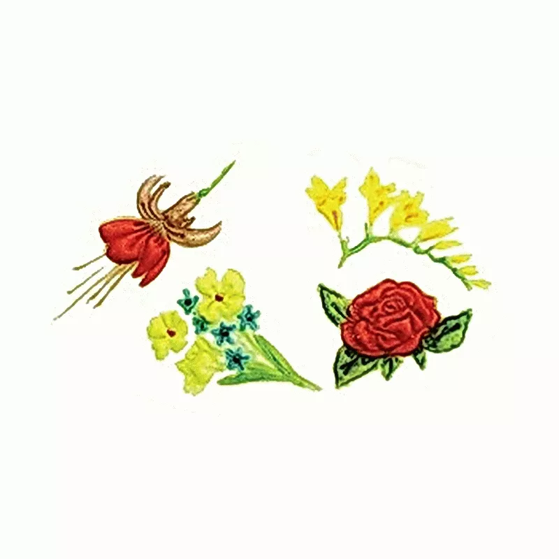 fmm-sugarcraft-embosser-set-flowers-2-embflow2 FMM Sugarcraft Embosser Set, Flowers 2(EmbFlow2)