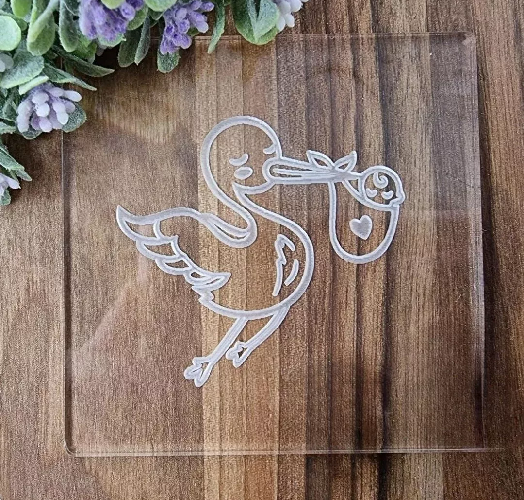Fondant Debosser - Stork