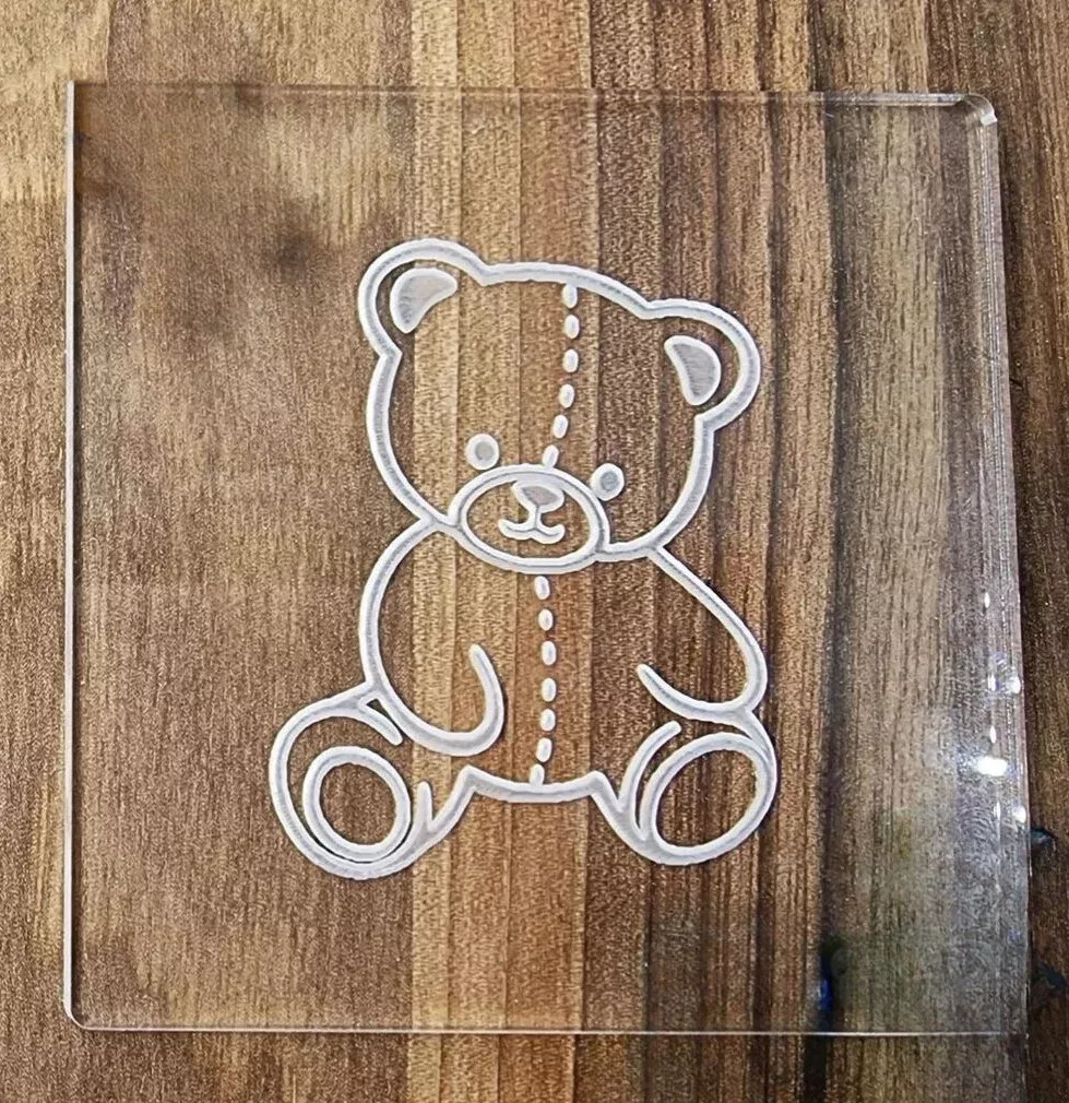 Fondant Debosser - Teddy Bear
