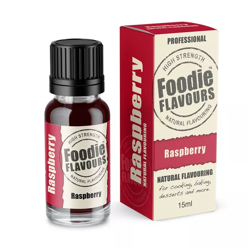 Foodie Flavours Natural Flavouring – Raspberry 15ml