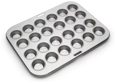 fox-run-stainless-steel-24-cavity-mini-muffin-pan Fox Run Stainless Steel 24 Cavity Mini Muffin Pan