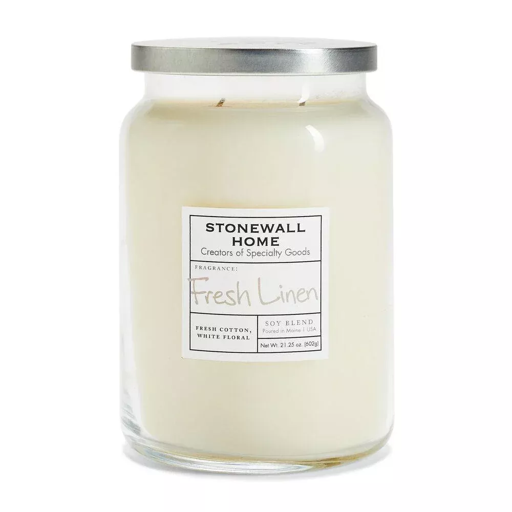 fresh-linen-candle21-oz FRESH LINEN CANDLE21 OZ
