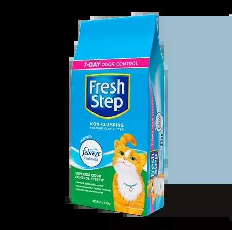 fresh-step-non-clumping-scented-premium-cat-litter-14-lbs-case-2 Fresh Step - Non-Clumping Scented Premium Cat Litter, 14 lbs - Case of 2