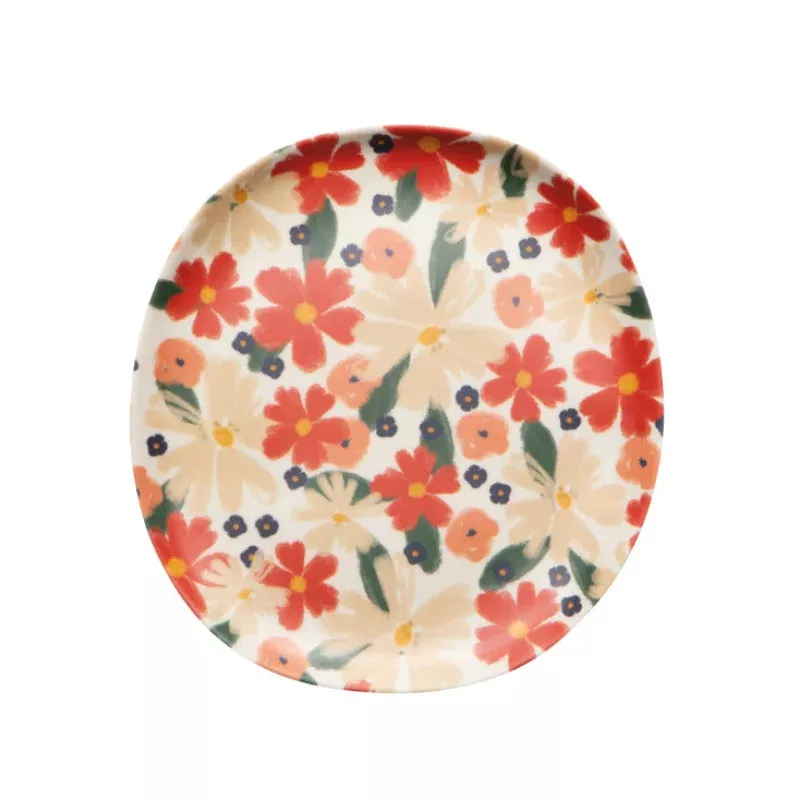 Full Bloom Melamine Side Plate