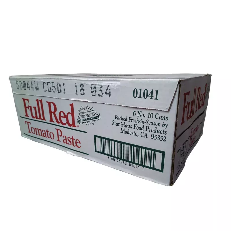 full-red-tomato-paste-6-10-lb-cans Full Red Tomato Paste 6 / 10 Lb Cans