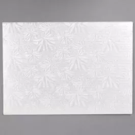 Full Sheet White Foil Cake Board PICK UP ONLY
