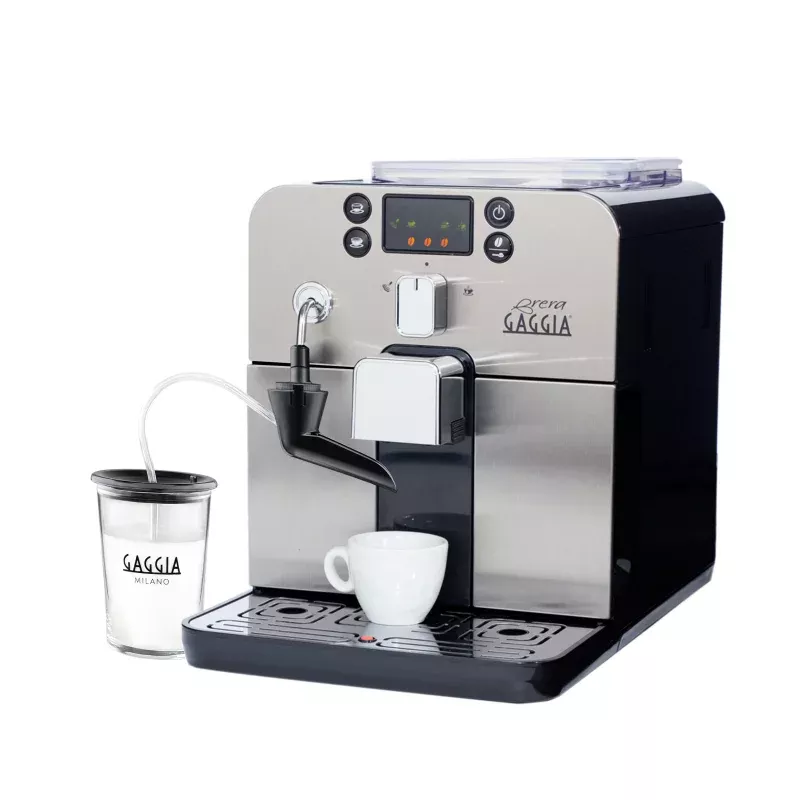 gaggia-brera-cappuccino-espresso-machine-in-black Gaggia Brera Cappuccino Espresso Machine in Black