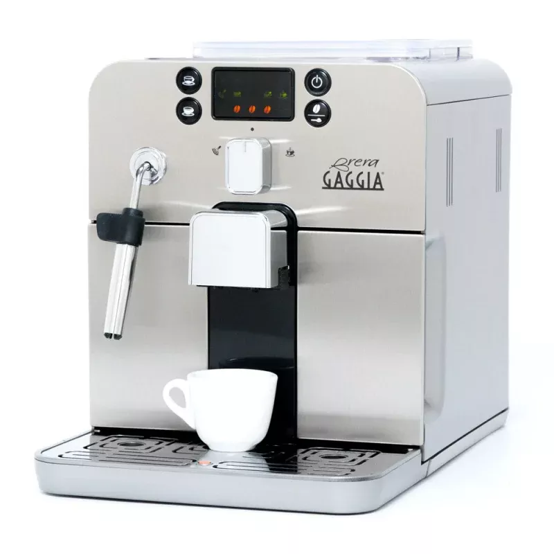 gaggia-brera-espresso-machine-in-silver Gaggia Brera Espresso Machine in Silver
