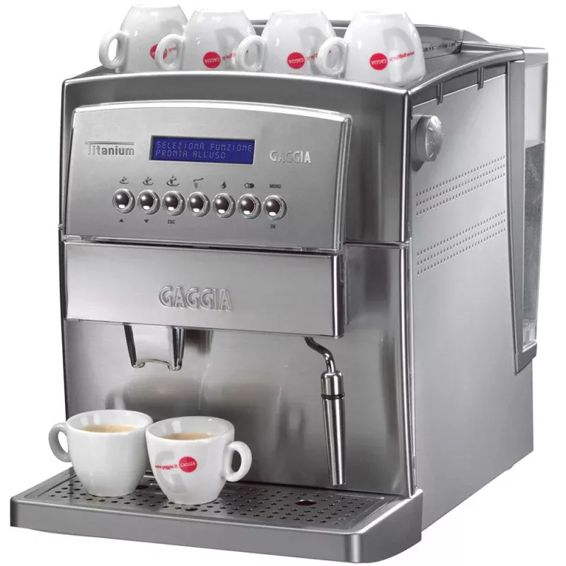 gaggia-titanium-super-automatic-espresso-machine Gaggia Titanium Super-Automatic Espresso Machine