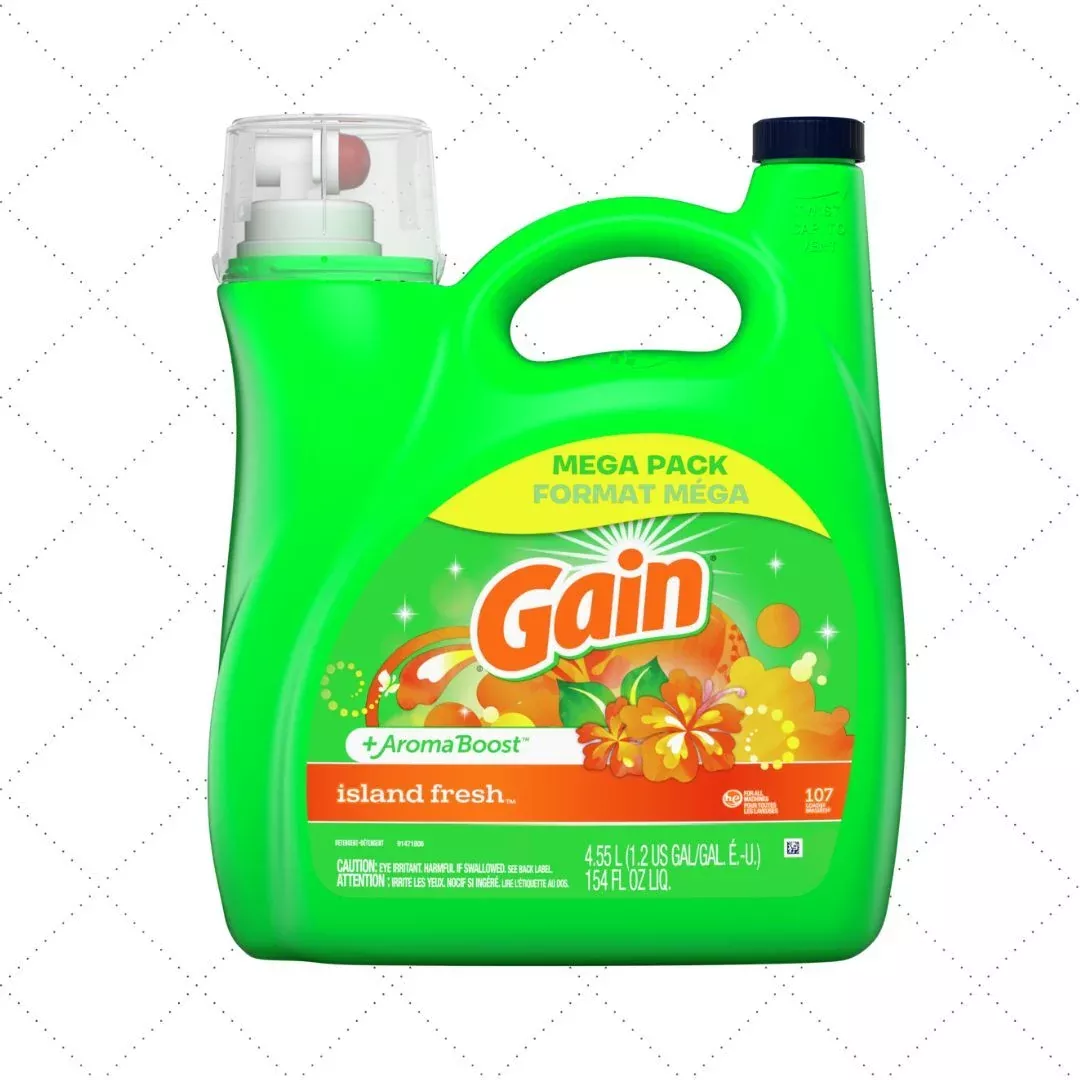gain-liquid-laundry-detergent-154oz-island-fresh-case-4 Gain - Liquid Laundry Detergent 154oz, Island Fresh - Case of 4