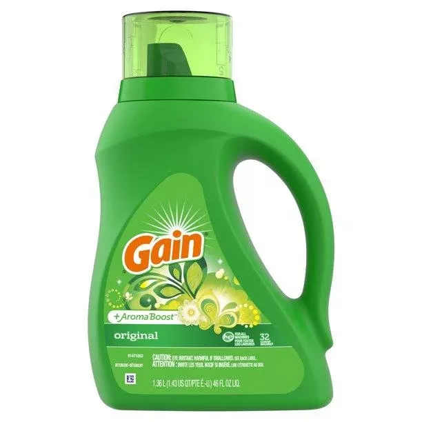 gain-liquid-laundry-detergent-46oz-original-case-6 Gain - Liquid Laundry Detergent 46oz, Original - Case of 6