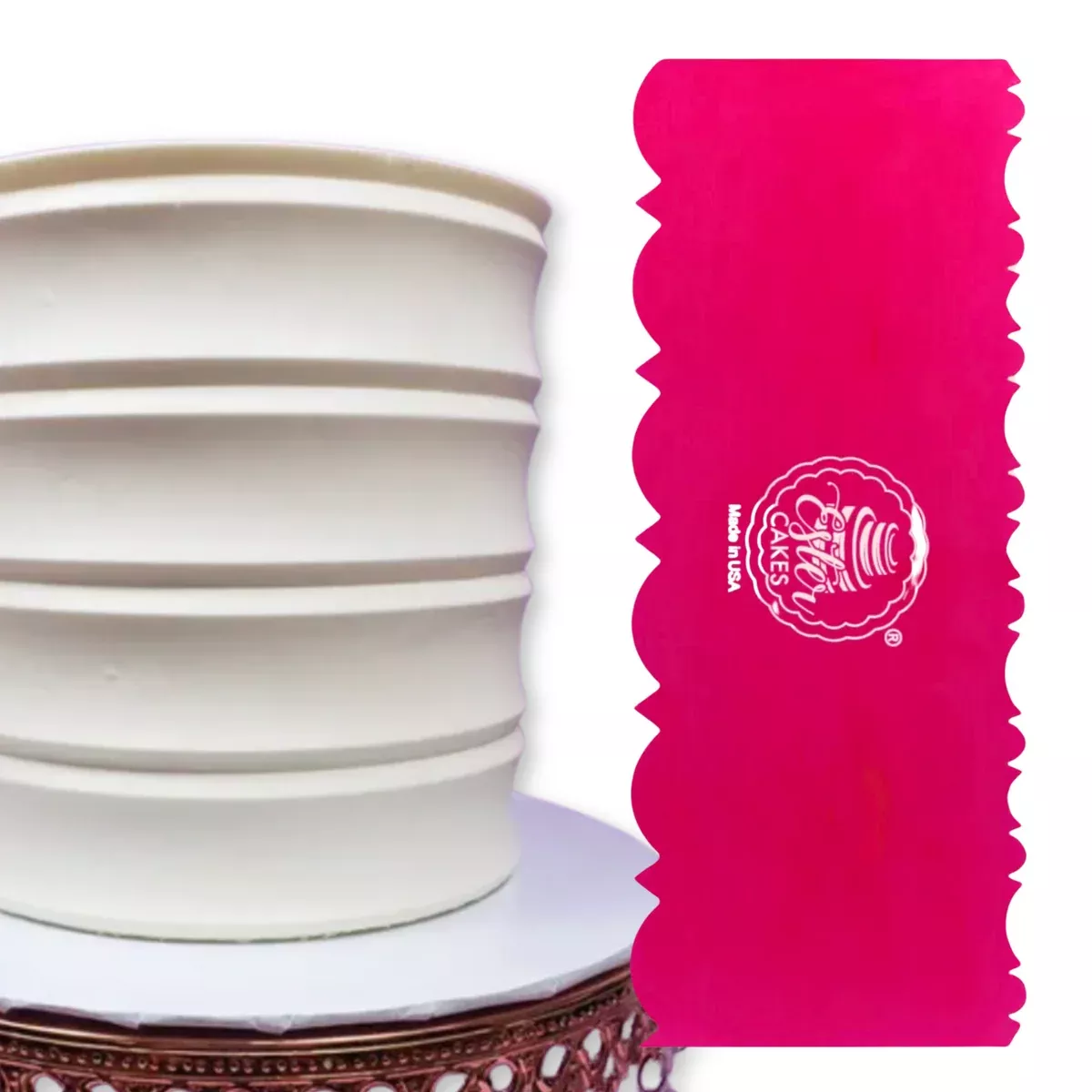 Gatsby Cake Comb Icing Scraper