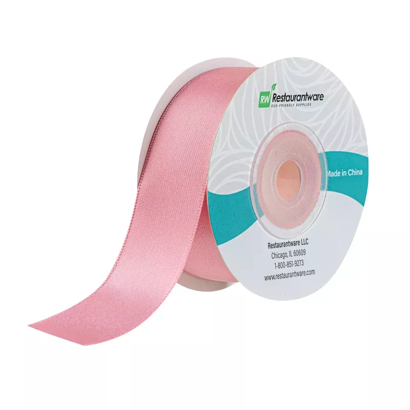 gift-tek-pink-polyester-satin-ribbon-single-face-1-x-10-yds-1-count-box Gift Tek Pink Polyester Satin Ribbon – Single Face – 1″ x 10 yds – 1 count box