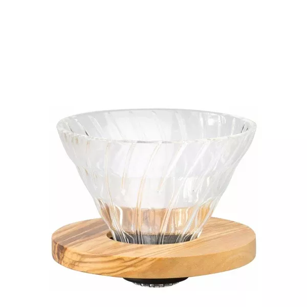 glass-coffee-dripper-v60-02-olive-wood Glass Coffee Dripper V60 02 - Olive Wood