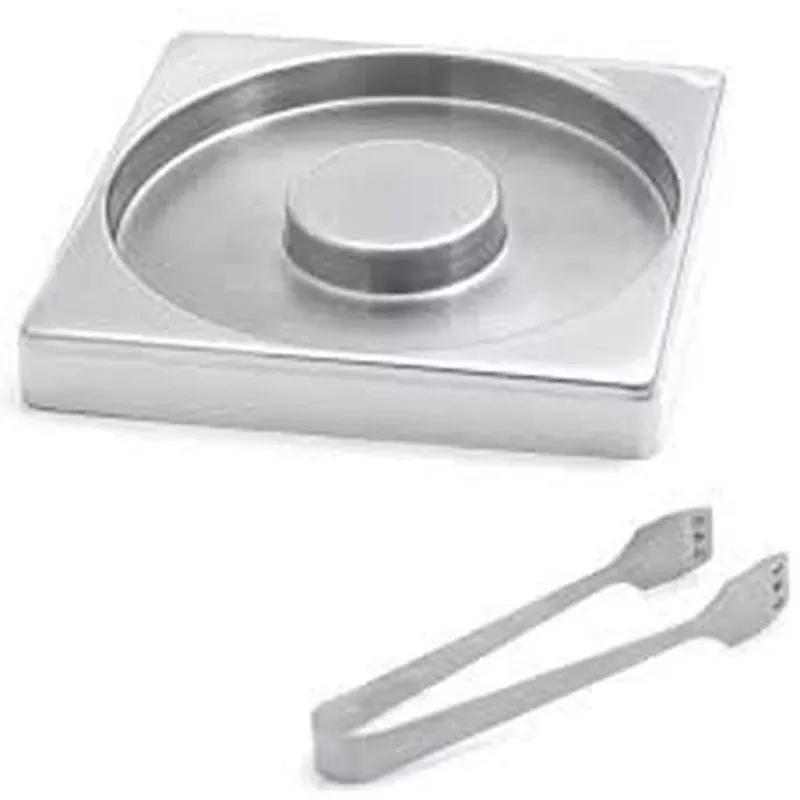 Glass Rimmer and Tongs