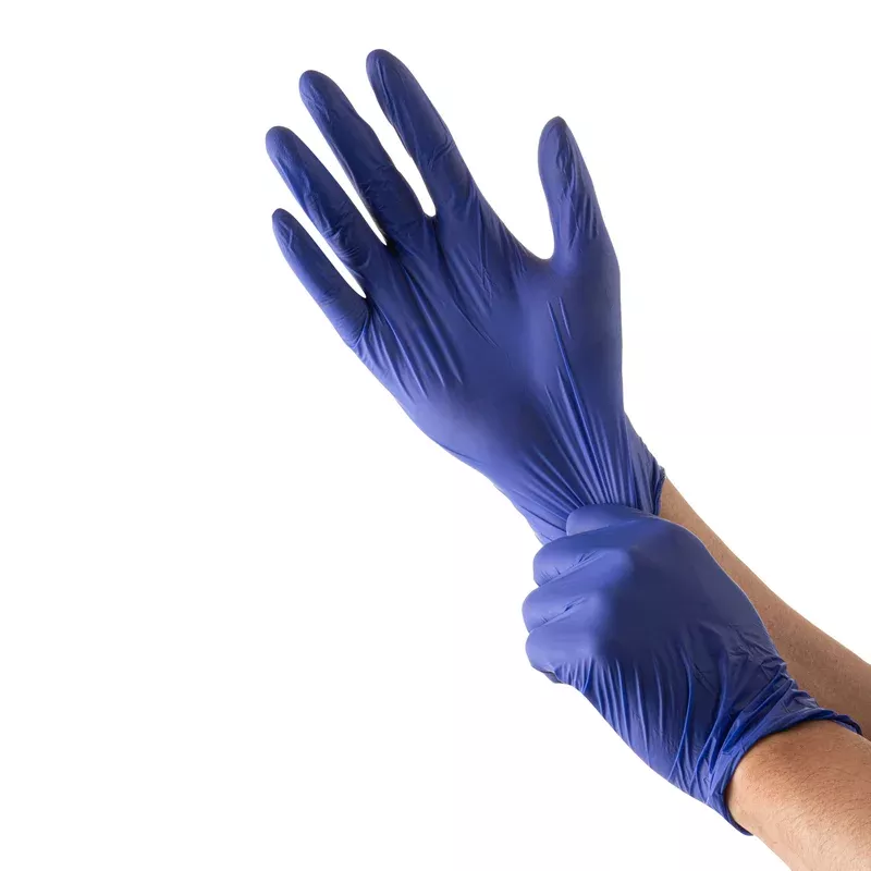 Gloves Nitrile Medium Powder-Free Blue1000 – 1 EACH