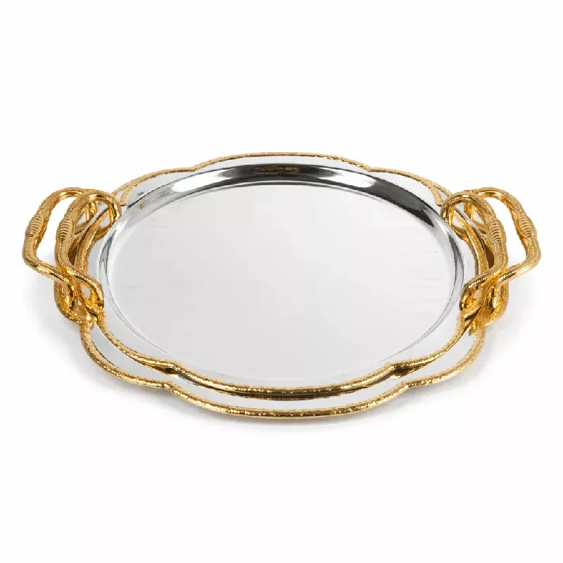 Gold and silver – Tray Set 2 – Gold