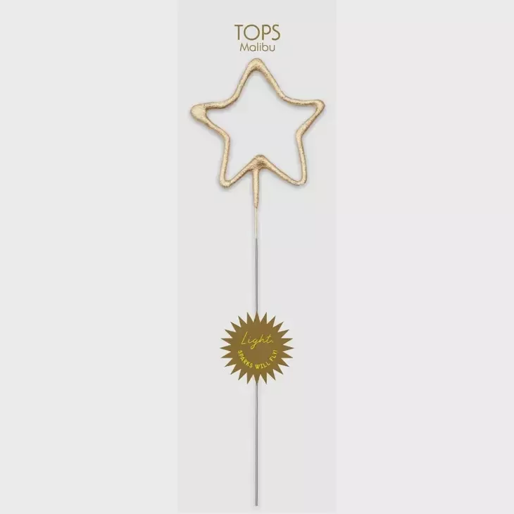 gold-star-sparkler-candle Gold Star Sparkler Candle
