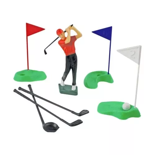 golf-cake-topper-set Golf Cake Topper Set