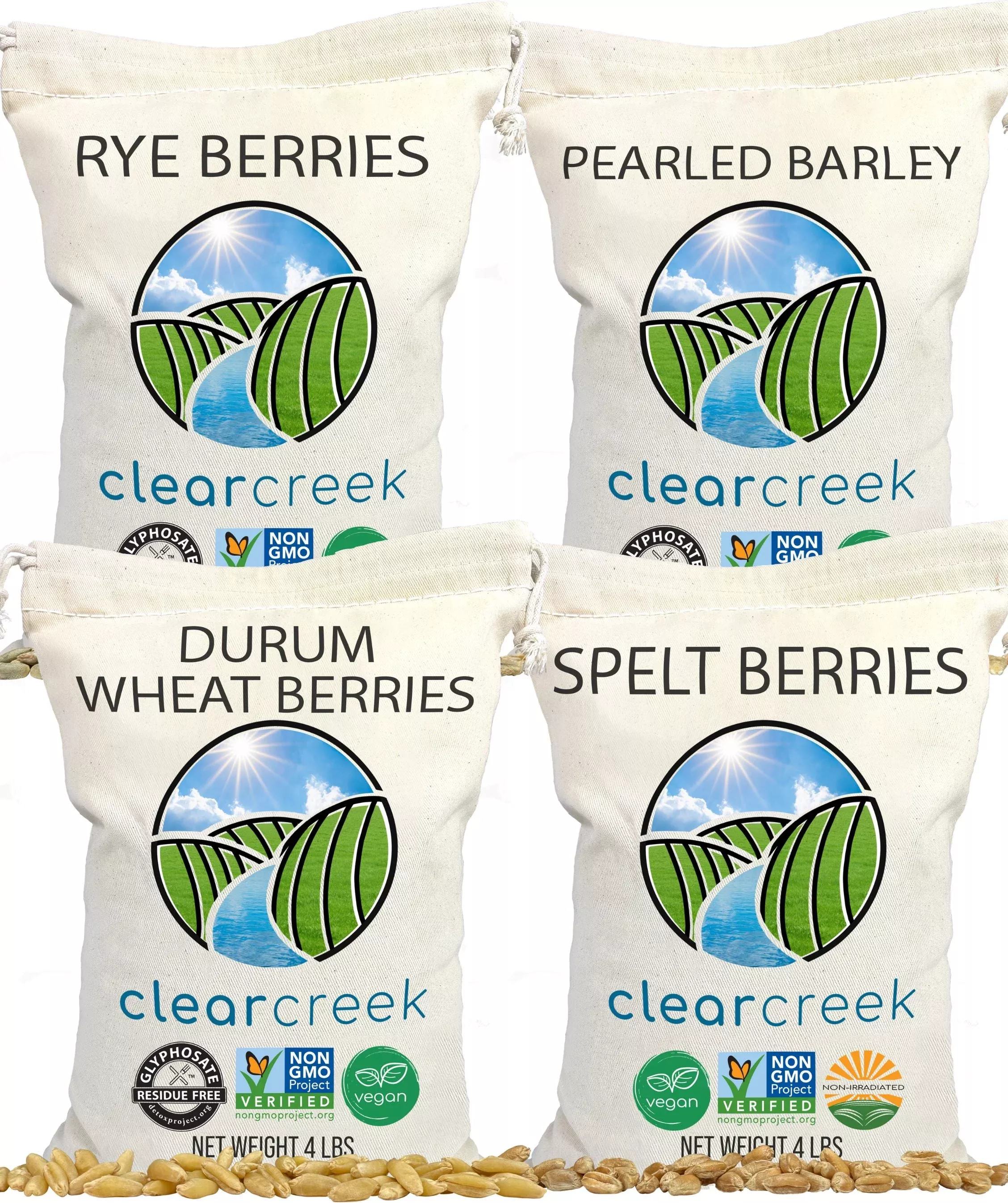 Grain Variety Bundle - 16 lbs
