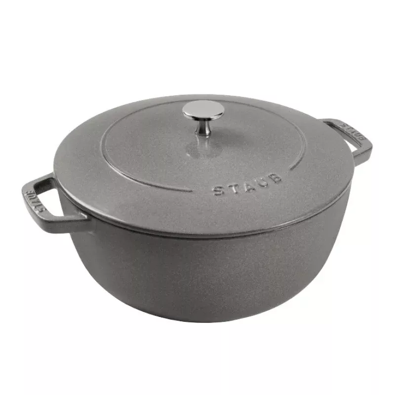 Graphite Grey Round French Oven 5 qt