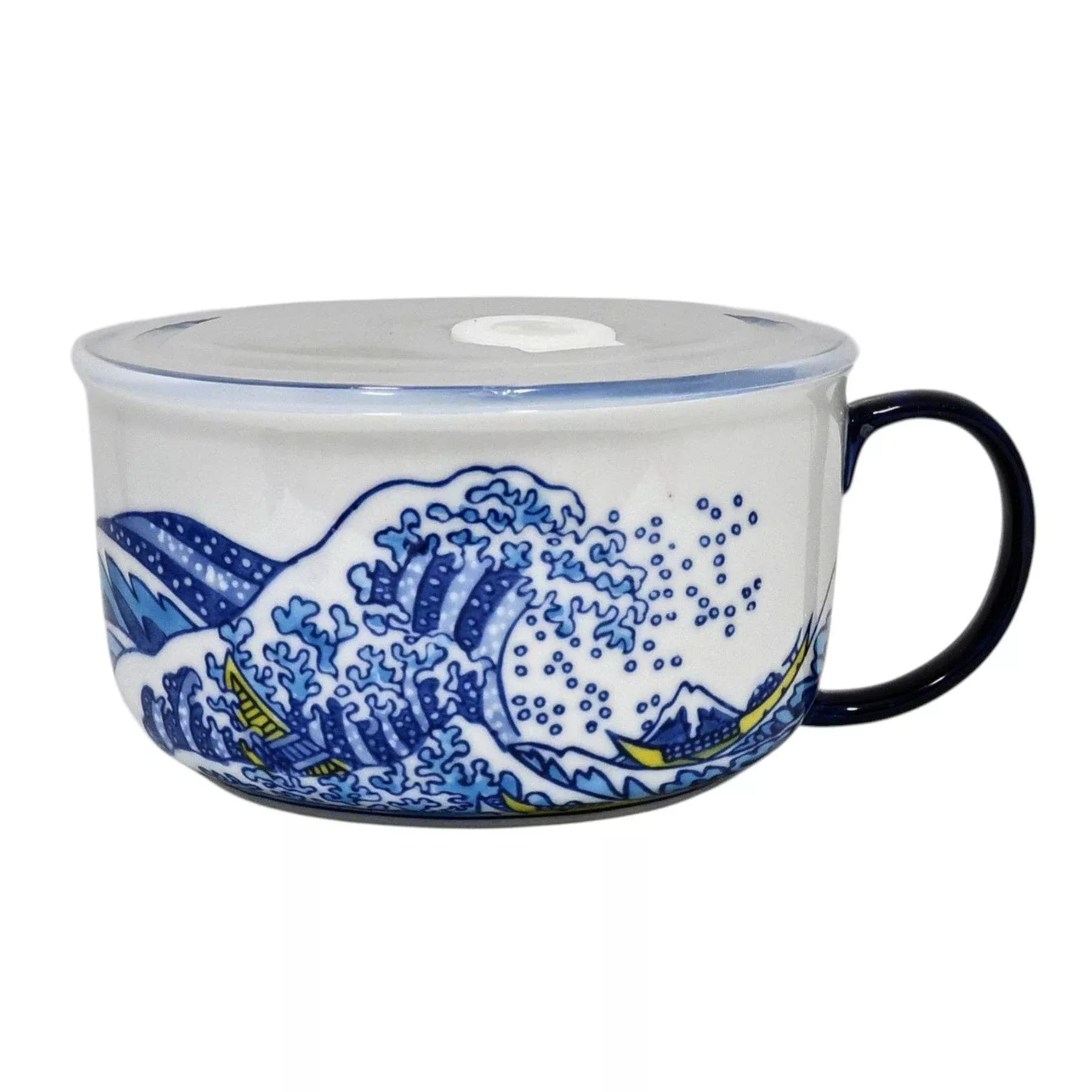 great-wave-design-microwavable-bowl Great Wave Design Microwavable Bowl