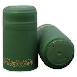 green-gold-grape-wine-bottle-shrink-capsule-30-pieces Green Gold Grape Wine Bottle Shrink Capsule 30 pieces
