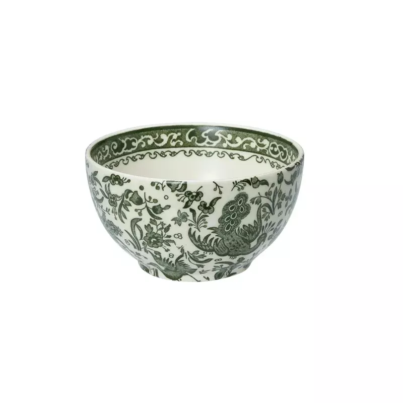 green-regal-peacock-mini-footed-bowl Green Regal Peacock – Mini Footed Bowl