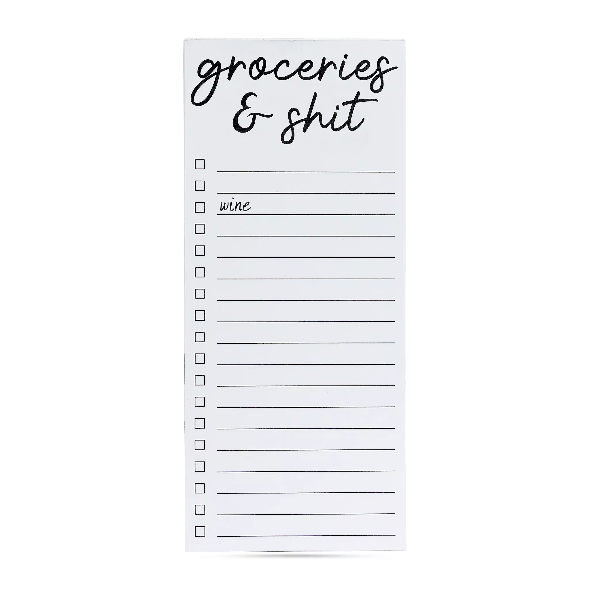 GROCERY FUNNY LIST PAD