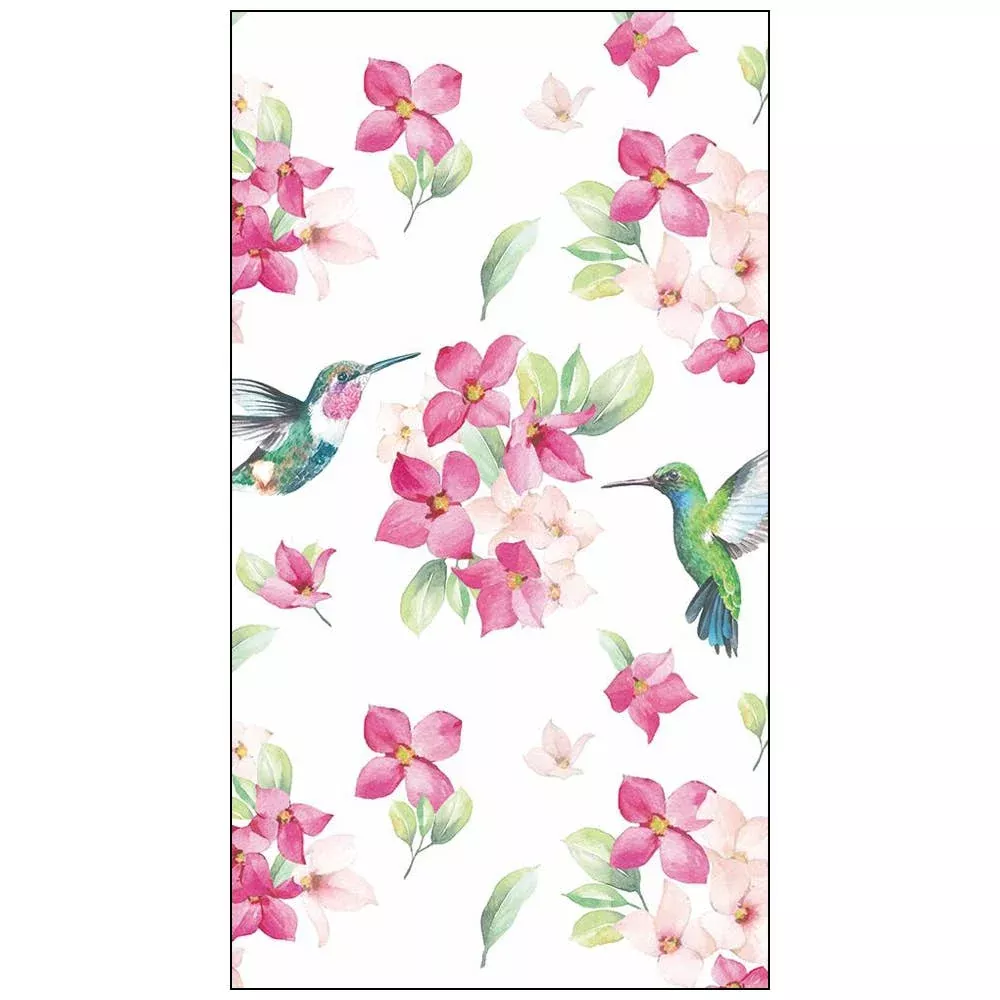 guest-towel-diligent-hummingbirds GUEST TOWEL- DILIGENT HUMMINGBIRDS
