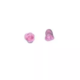 Gumpaste 1 inch Pink Rosebud 6 pieces
