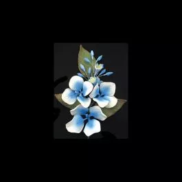 gumpaste-3-inch-blue-hydrangea-spray Gumpaste 3 inch Blue Hydrangea Spray