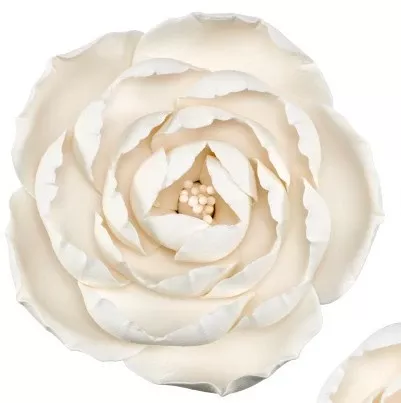 gumpaste-peony-white-large Gumpaste Peony White Large