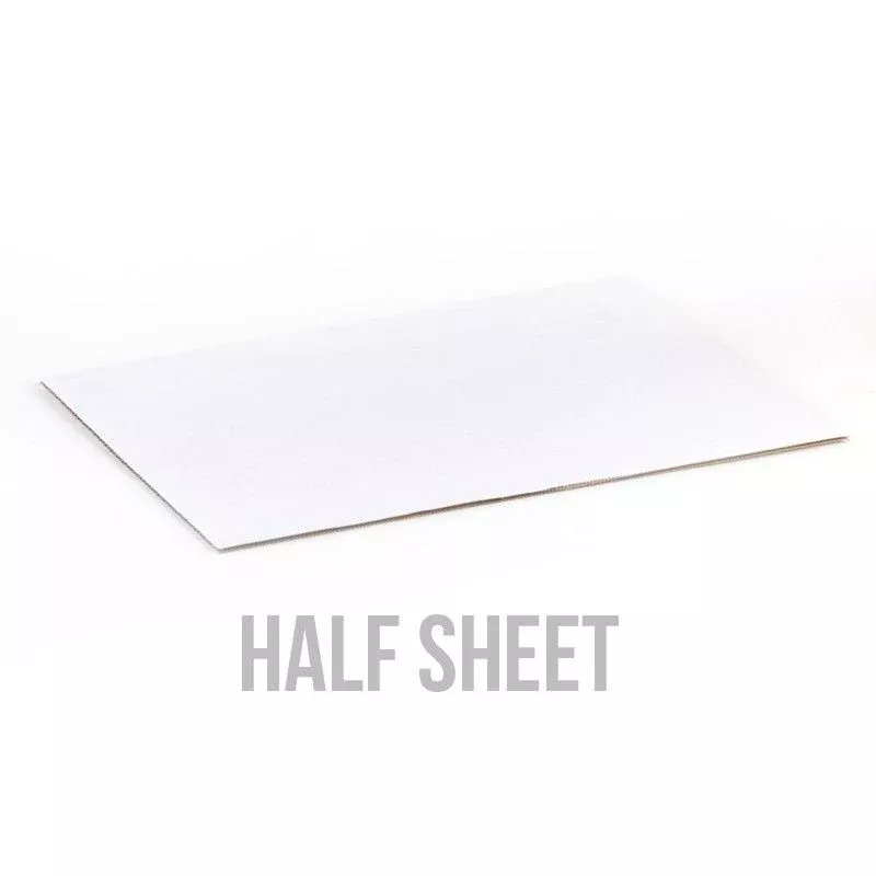 half-sheet-white-cake-board Half Sheet White Cake Board