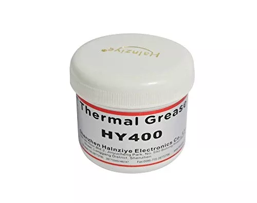 Halnziye HY400 - 100gram White High Performance Thermal Grease Compound Silicone for CPU VGA Heat Sink