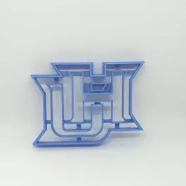 Hampton U Fondant Cookie Cutter