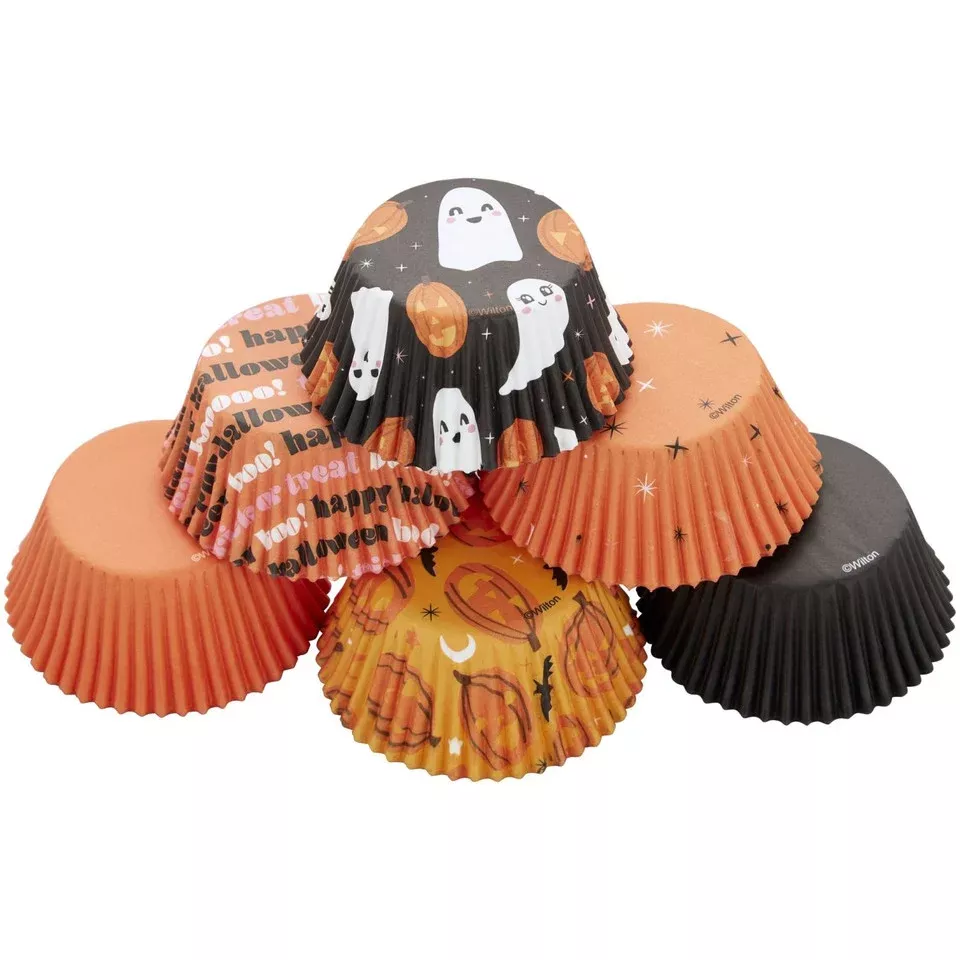 happy-halloween-cupcake-liners-150-ct Happy Halloween Cupcake Liners, 150 ct.