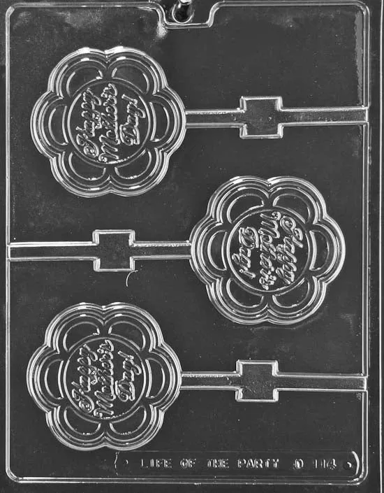 happy-mother-s-day-lollipop-chocolate-mold Happy Mother's Day Lollipop Chocolate Mold