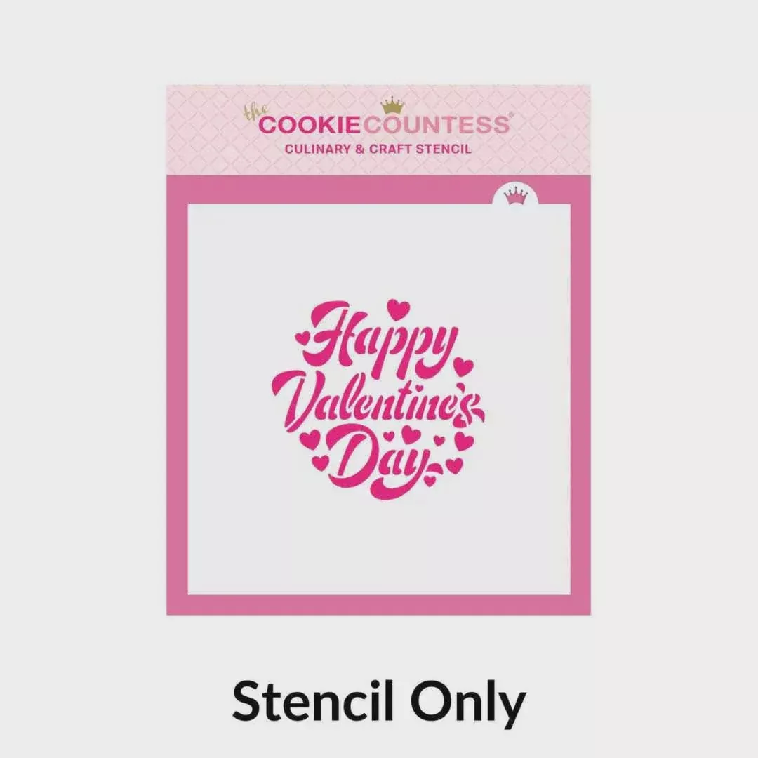 happy-valentine-s-day-stencil Happy Valentine's Day Stencil