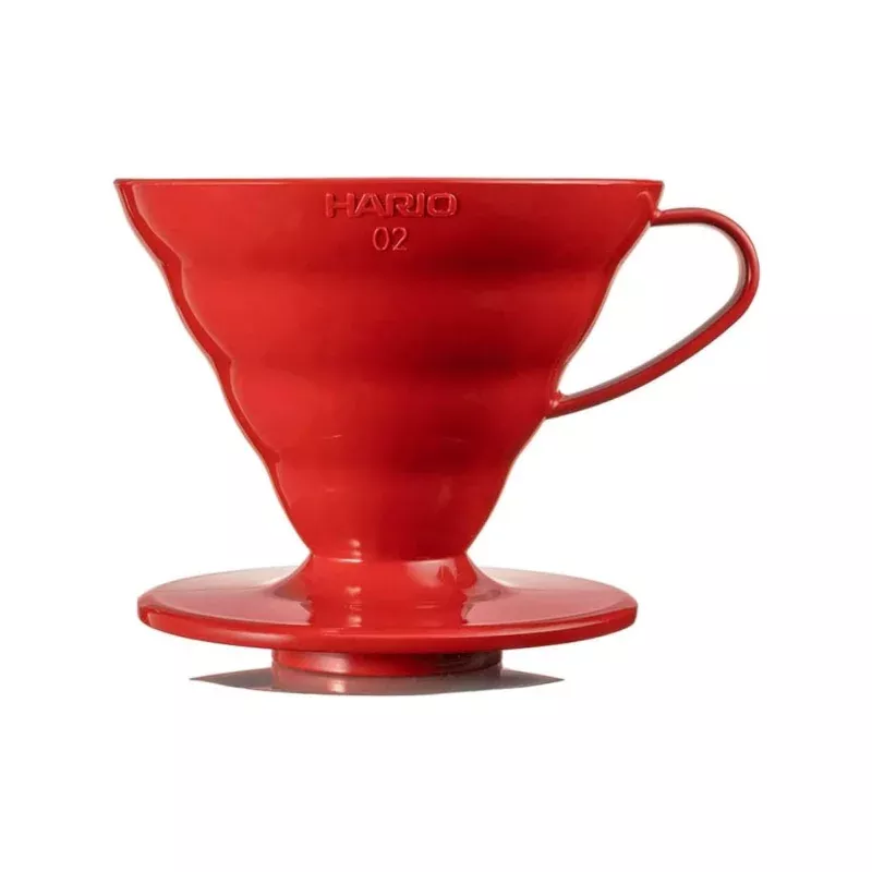 hario-v60-02-dripper-plastic-red HARIO V60-02 Dripper (Plastic) (Red)