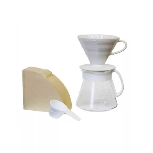 hario-v60-ceramic-pour-over-set-white Hario V60 Ceramic Pour Over Set – White