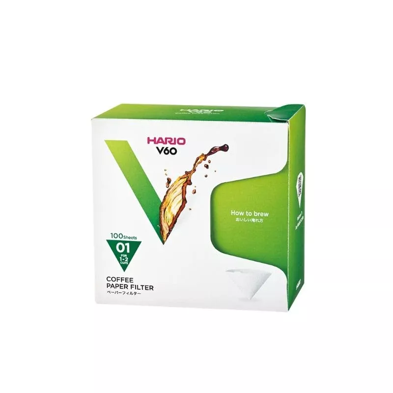 Hario V60 paper filter 01 - 100pk