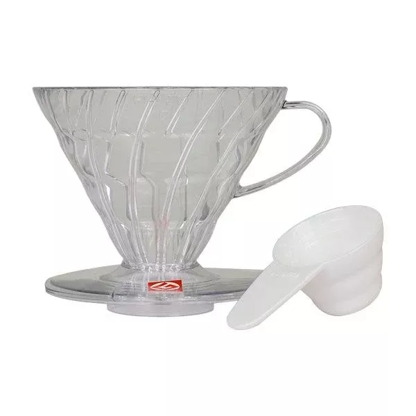 hario-v60-plastic-coffee-dripper-02-clear Hario V60 Plastic Coffee Dripper 02 Clear