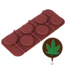hemp-leaf-lollipop-silicone-mold Hemp Leaf Lollipop Silicone Mold
