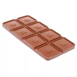hemp-leaf-square-silicone-mold Hemp Leaf Square Silicone Mold