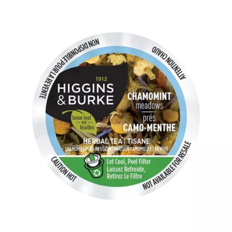 higgins-burke-chamomint-meadows-tea-chamomile-mint-single-serve-tea-pods Higgins & Burke Chamomint Meadows Tea (Chamomile Mint) Single-Serve Tea Pods